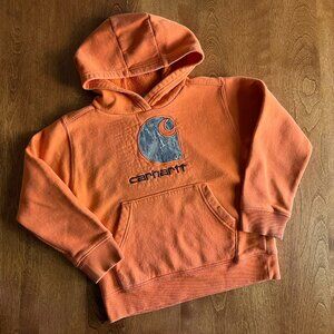 Carhartt orange camo logo hoodie 6